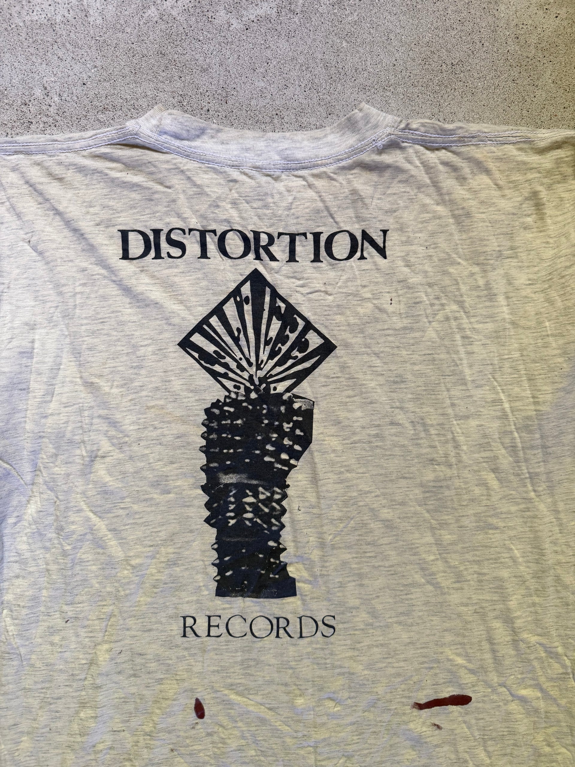 90s Moderat Likvidation “Kuknacke” Distortion Records T-Shirt | Size L