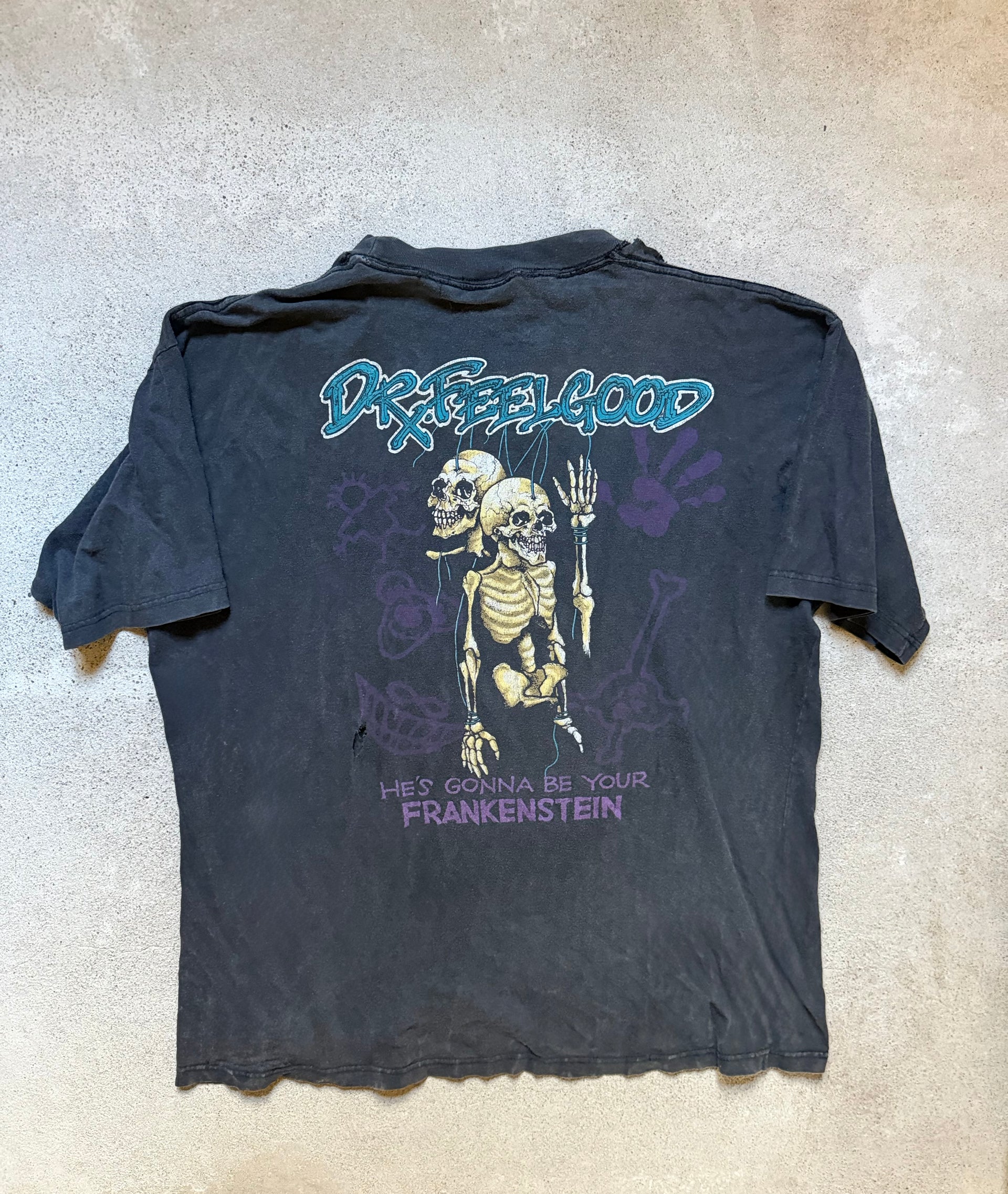 90s Mötley Crüe Dr. Feelgood Tee | Size L