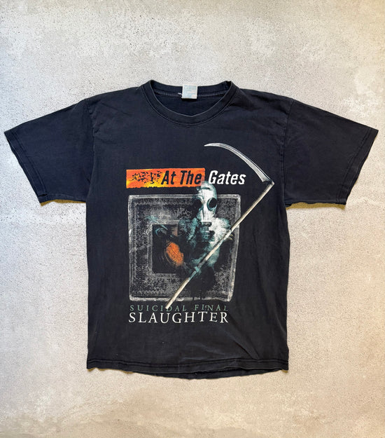 2000s At The Gates Suicidal Final Slaughter Tour T-Shirt | Size L
