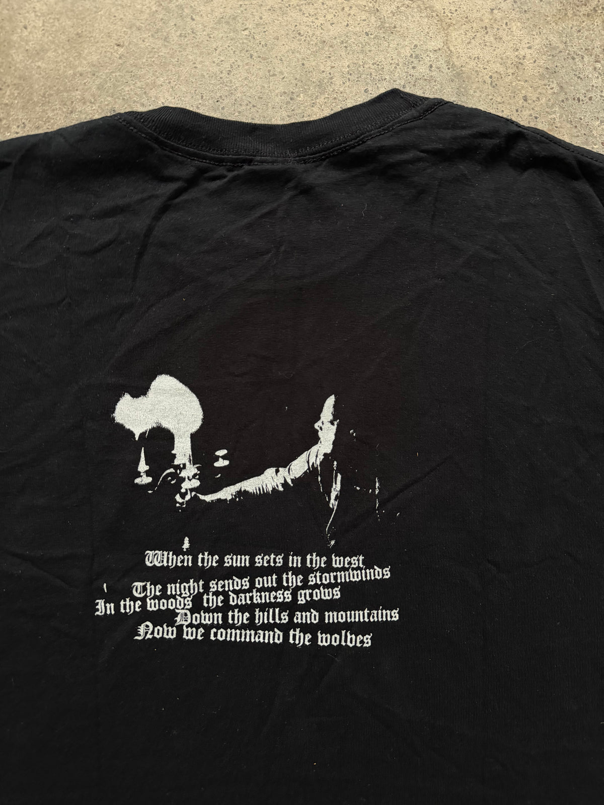 2010s OCCVLTA “We Command The Wolves” Sleeveless T-Shirt | Size XL