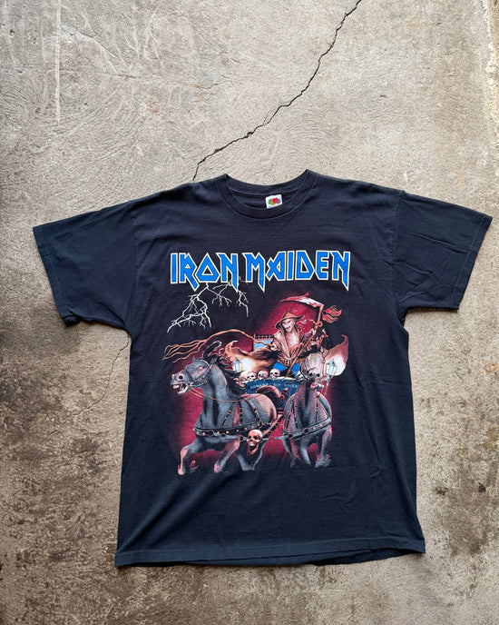 00s Iron Maiden Death on the road T-Shirt | Size XL