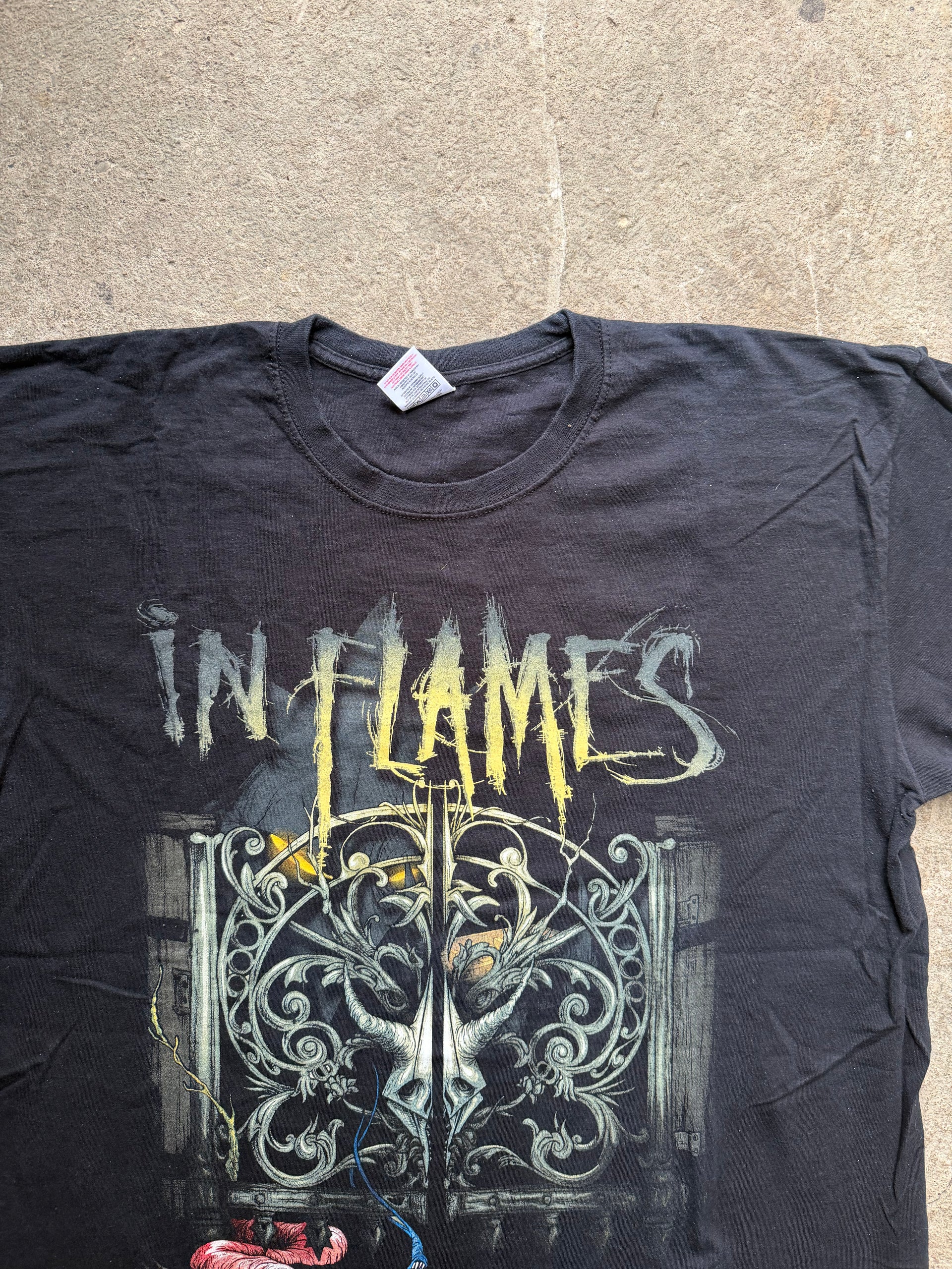 00s In Flames “A Sense of Purpose” Europe Tour T-Shirt | Size XL