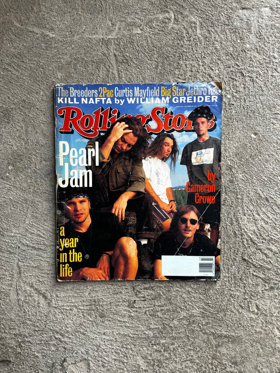 Rolling Stone Issue 668 – October 28, 1993
Pearl Jam Cover