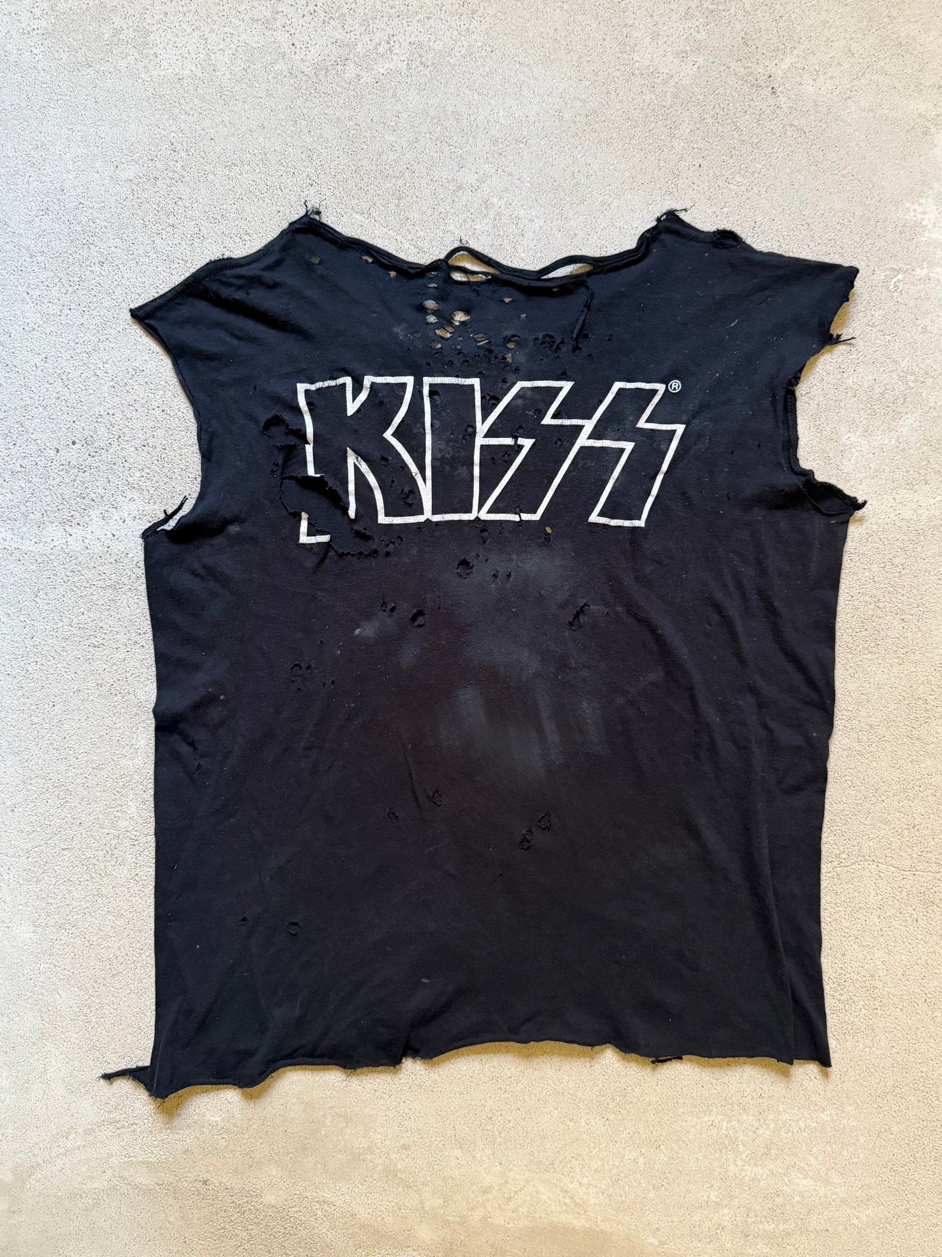 2000s KISS Destroyed Tee | Size L