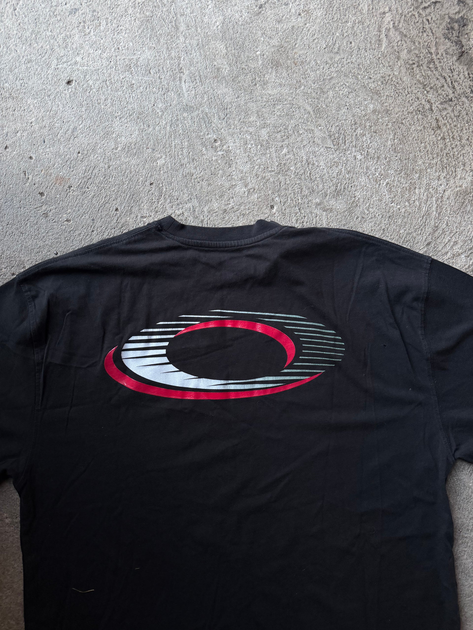 2010s Oakley Racing Logo Tee | Size XL