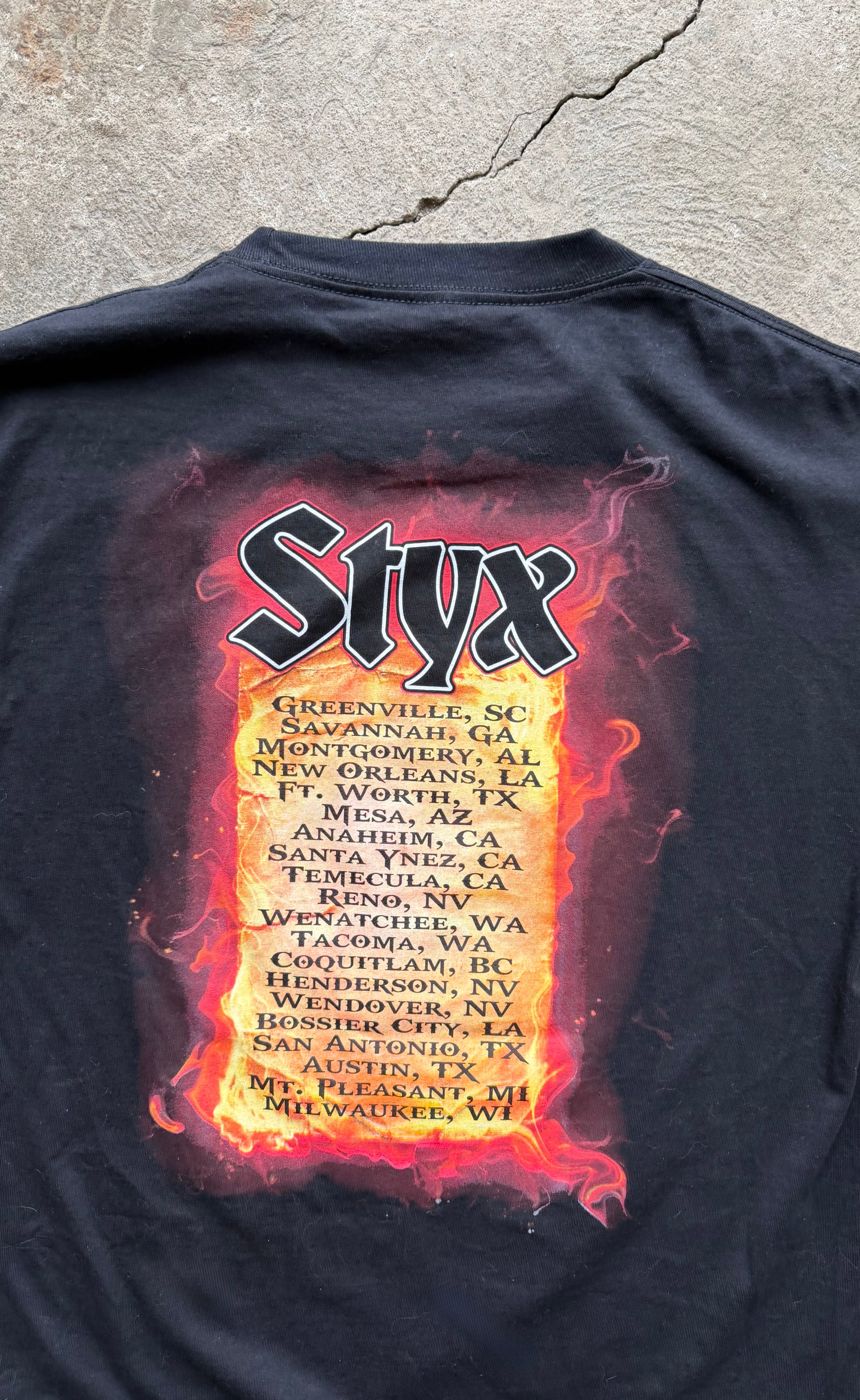 00s Styx Tour Tee | Size M