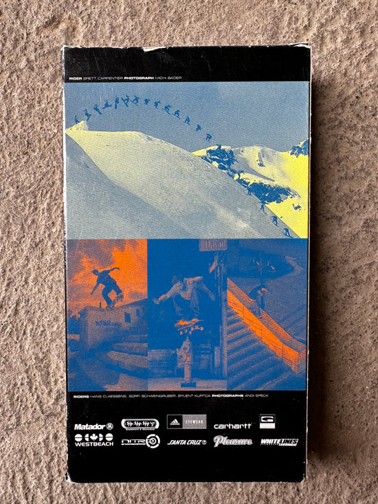 Desired Effect Snowboard VHS (2001) | Rare Euro Snow Tape