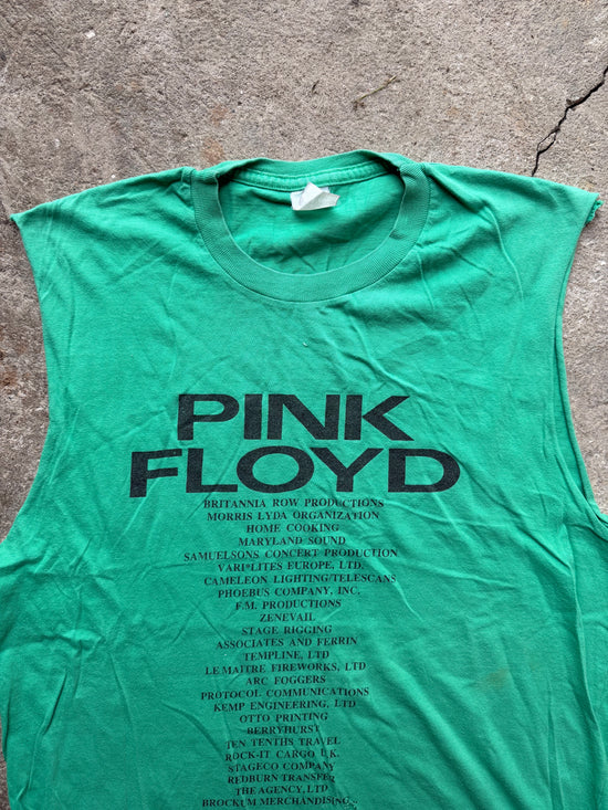 90s Pink Floyd Crew Sleeveless Tee | Size L
