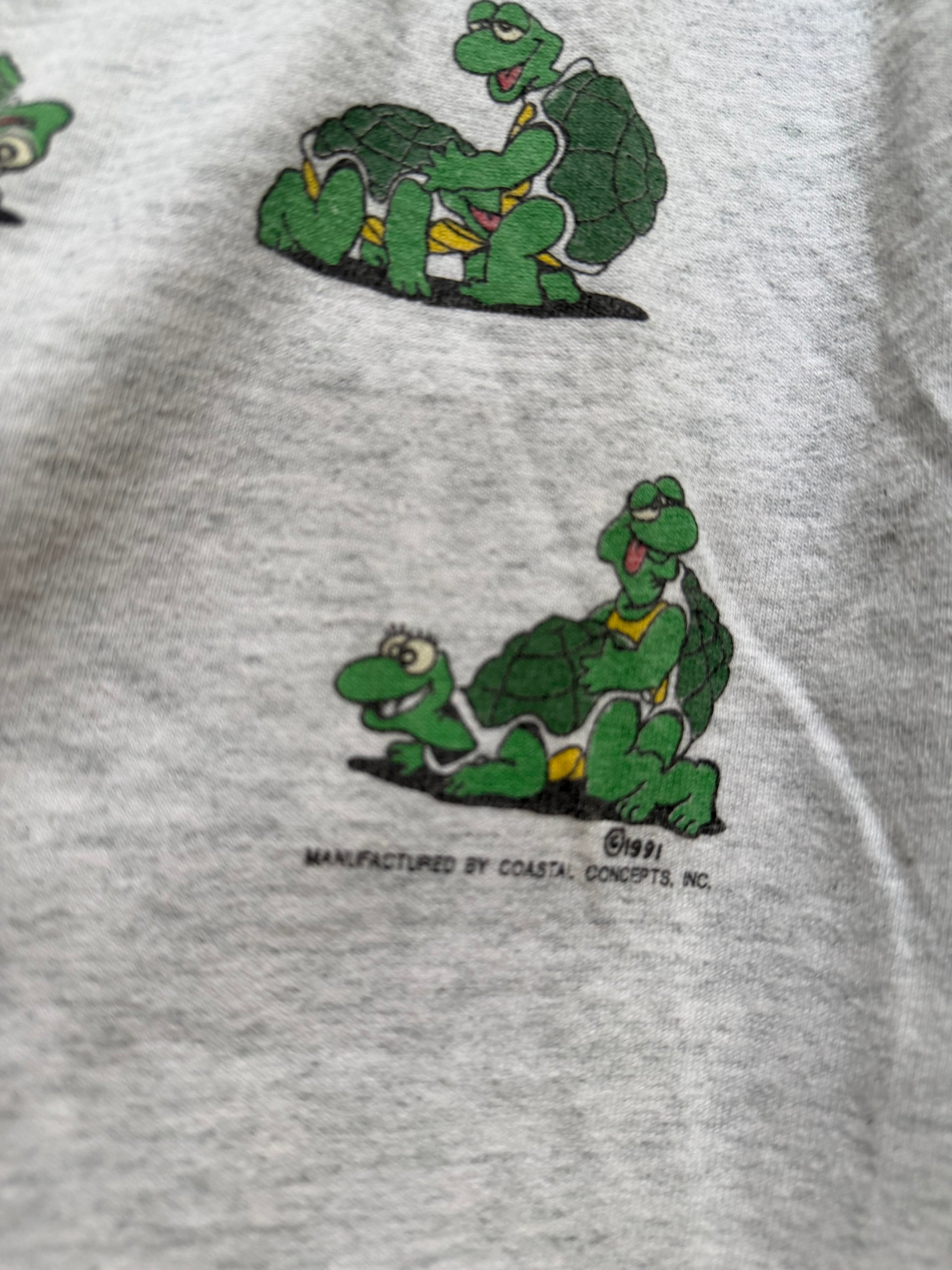 90s Turtles Love Positions T-Shirt | Size L