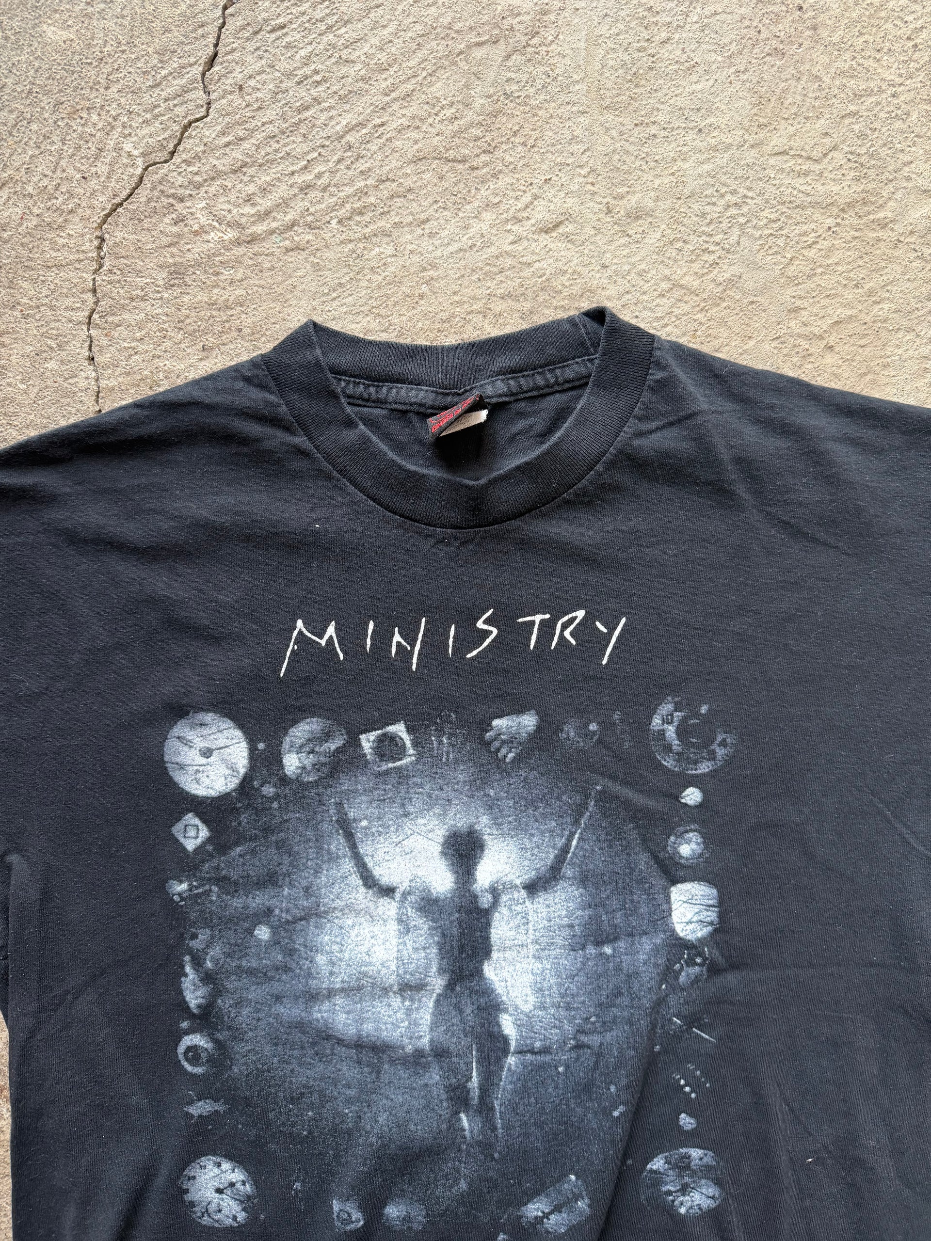 00s Ministry Psalm 69 Vintage T-Shirt | Size L