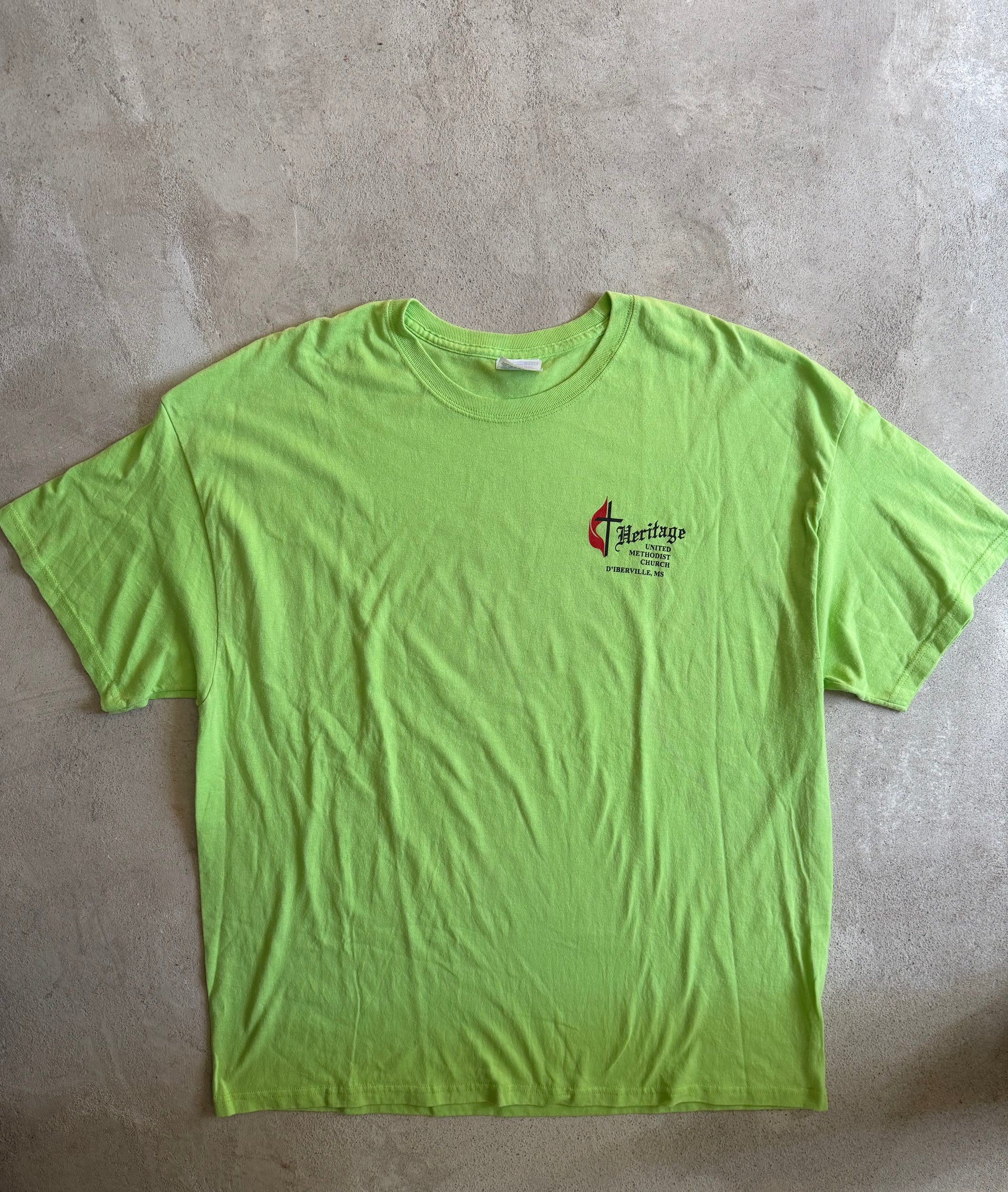 2000s Heritage Methodist Church Katrina Recovery Tee | Size 2XL