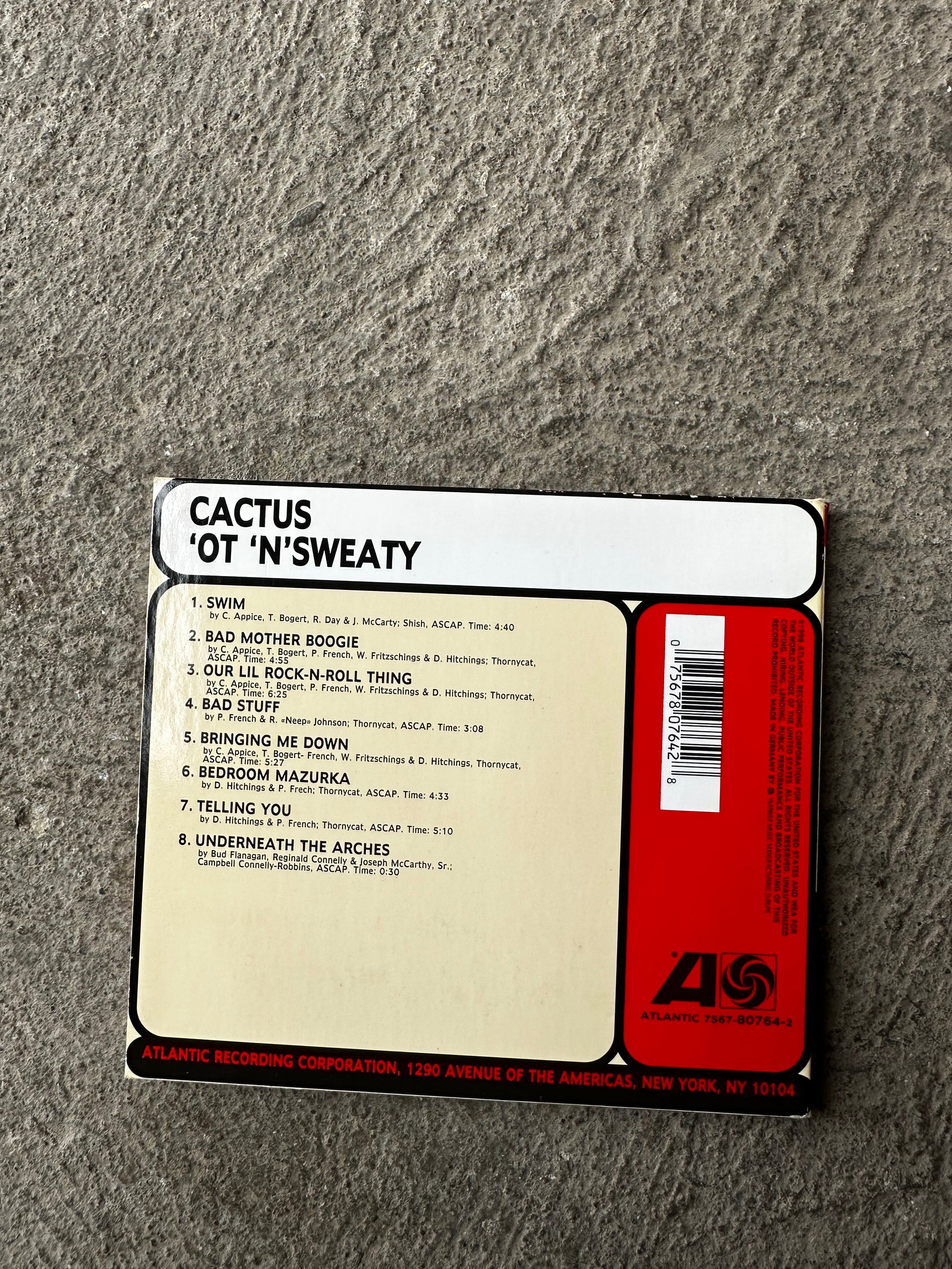 Cactus – ‘Ot ‘N’ Sweaty (CD)