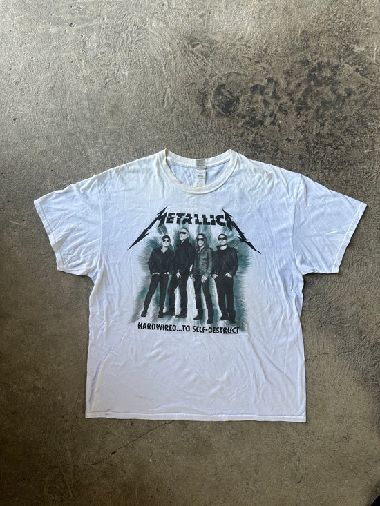 Metallica WorldWired Hardwired Tour 2017–2018 Vintage Tee