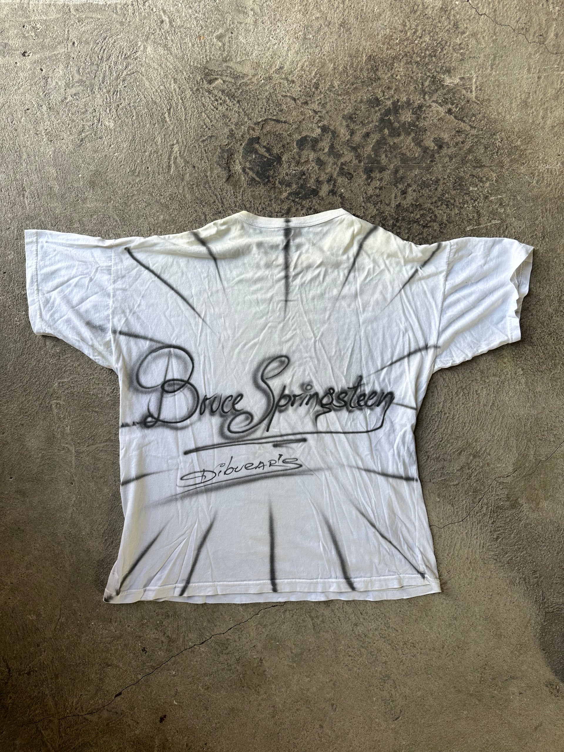 Bruce Springsteen Airbrush Argentina Bootleg Tee | Size XL