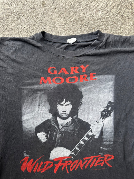 Gary Moore Wild Frontier World Tour 1987 Vintage Tee | Size L
