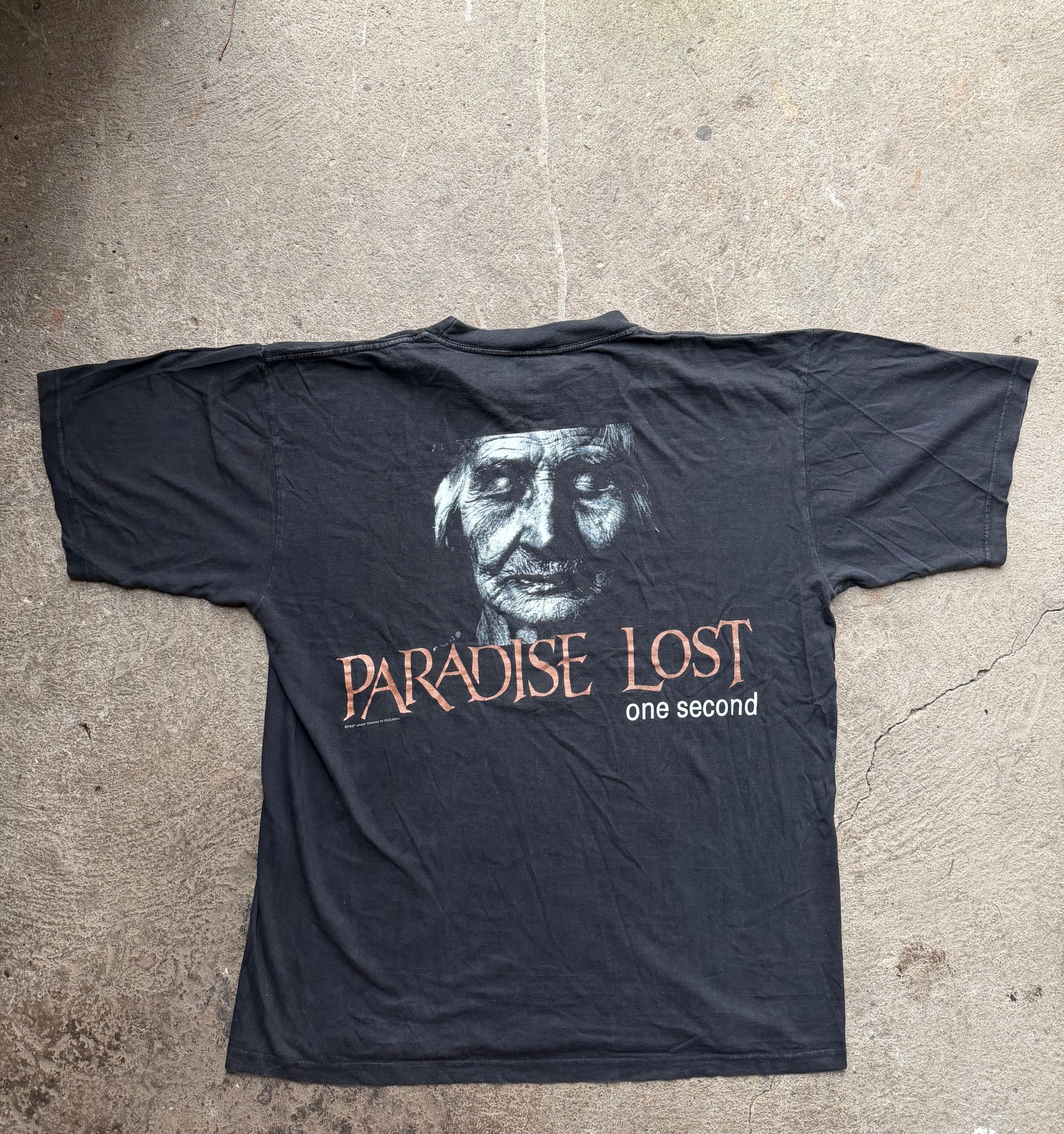 90s Paradise Lost “One Second” World Tour ’97–’98 Tee | Size L