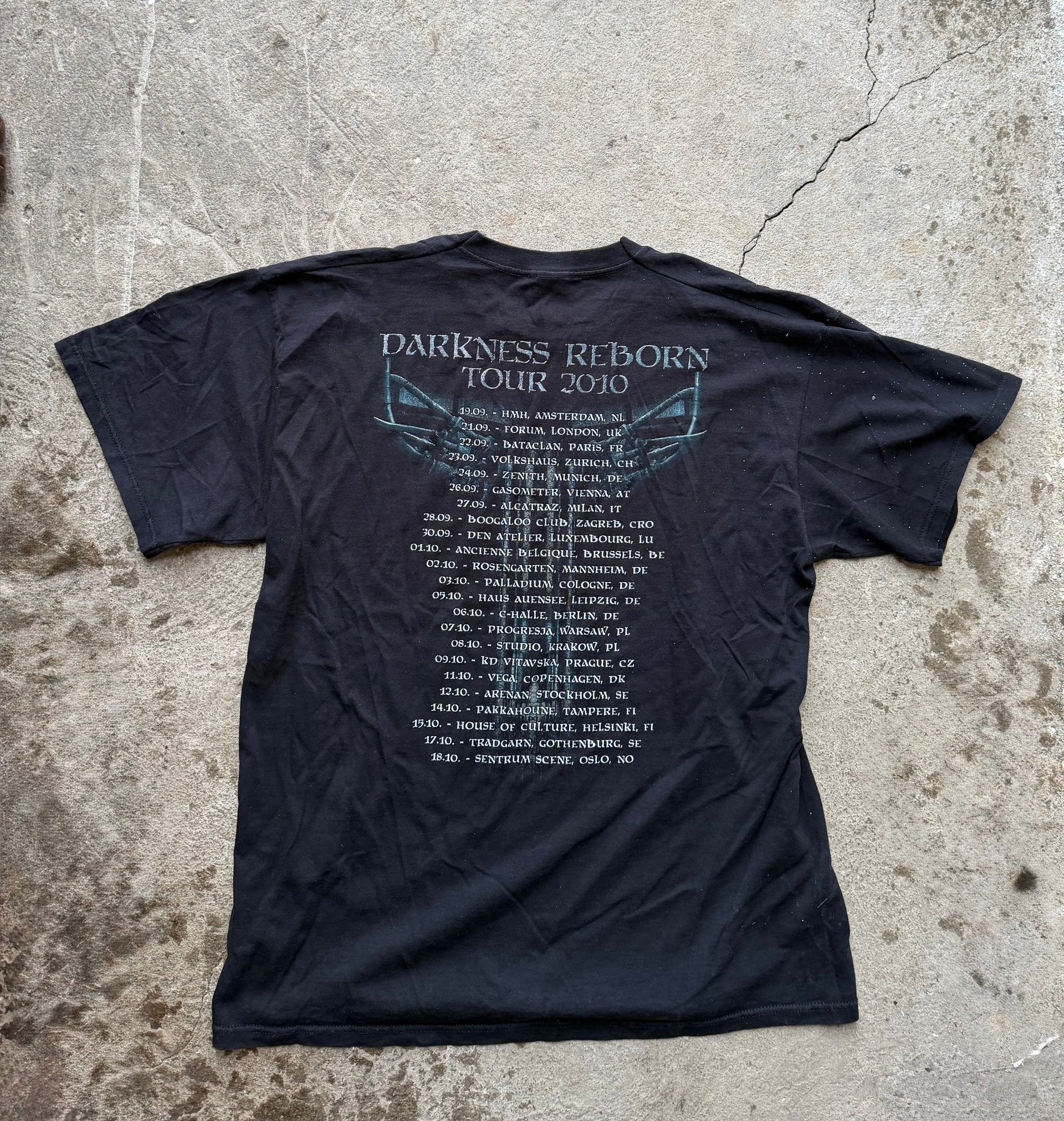 2010s Dimmu Borgir “Abrahadabra” Darkness Reborn Tour T-Shirt | Size XL