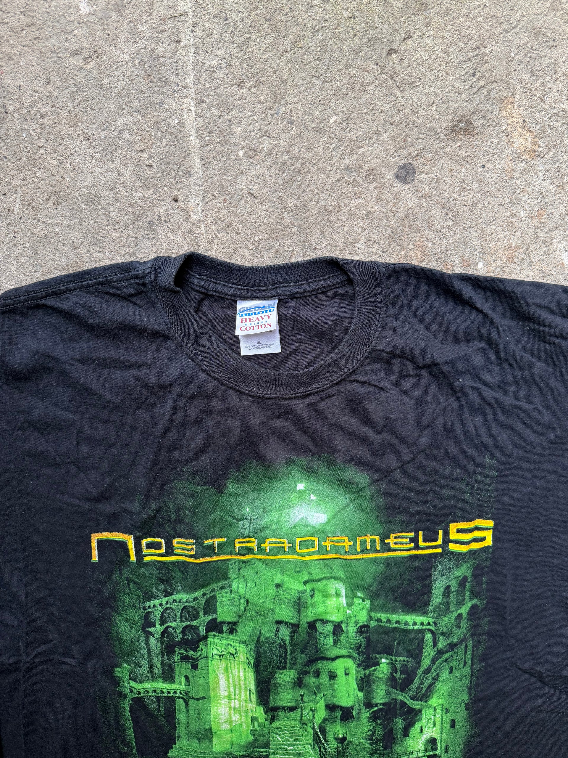 00s Nostradameus “Death by My Side” Band T-Shirt | Size XL