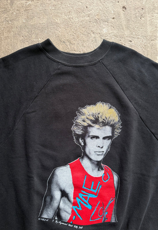 80s Billy Idol “Male Love” 1983 Vintage Sweatshirt | Size L