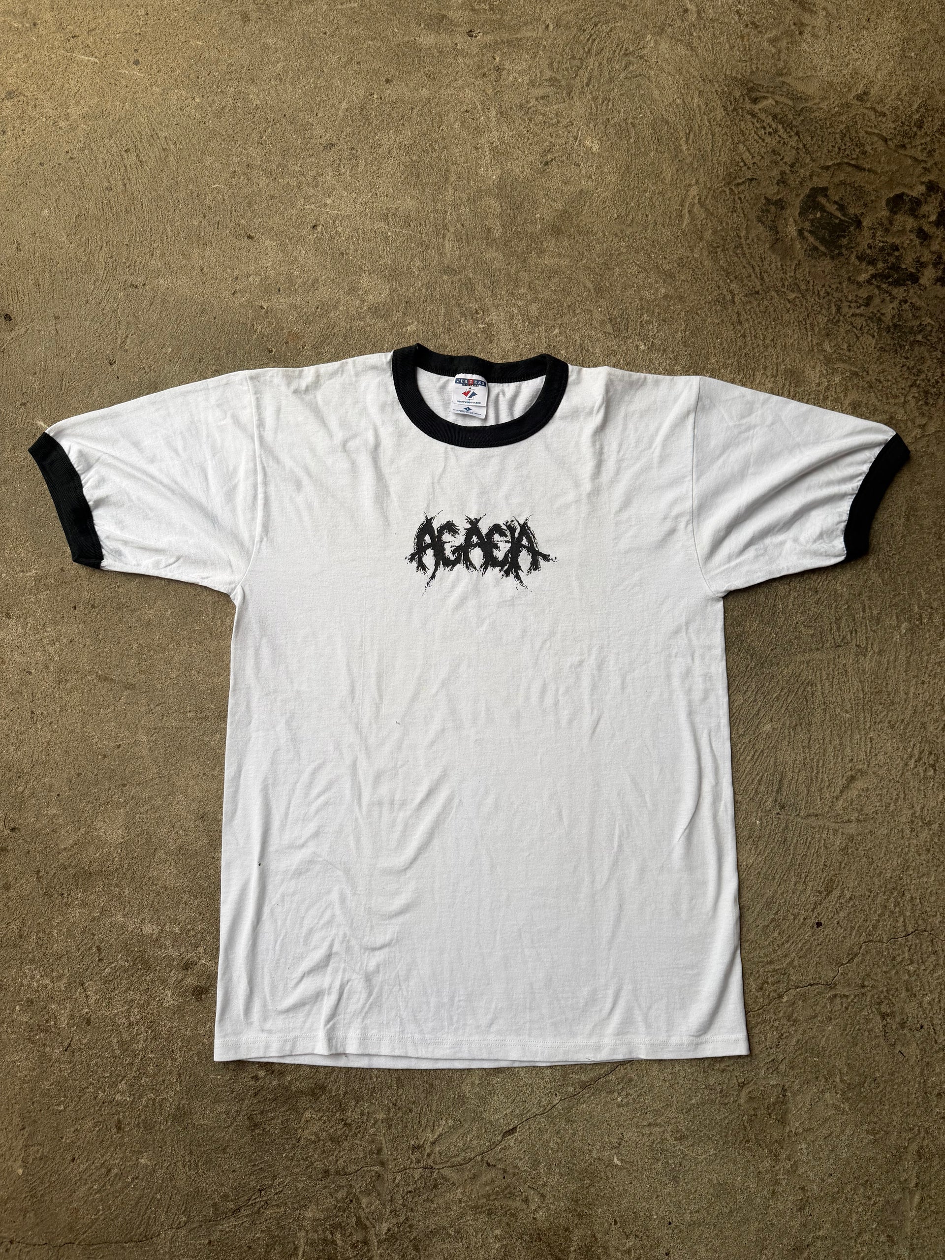 00s Agoraphobic Nosebleed Ringer Tee | Size L