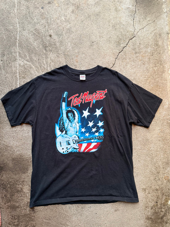 00s Ted Nugent Tour 2005 Band T-Shirt | Size 2XL