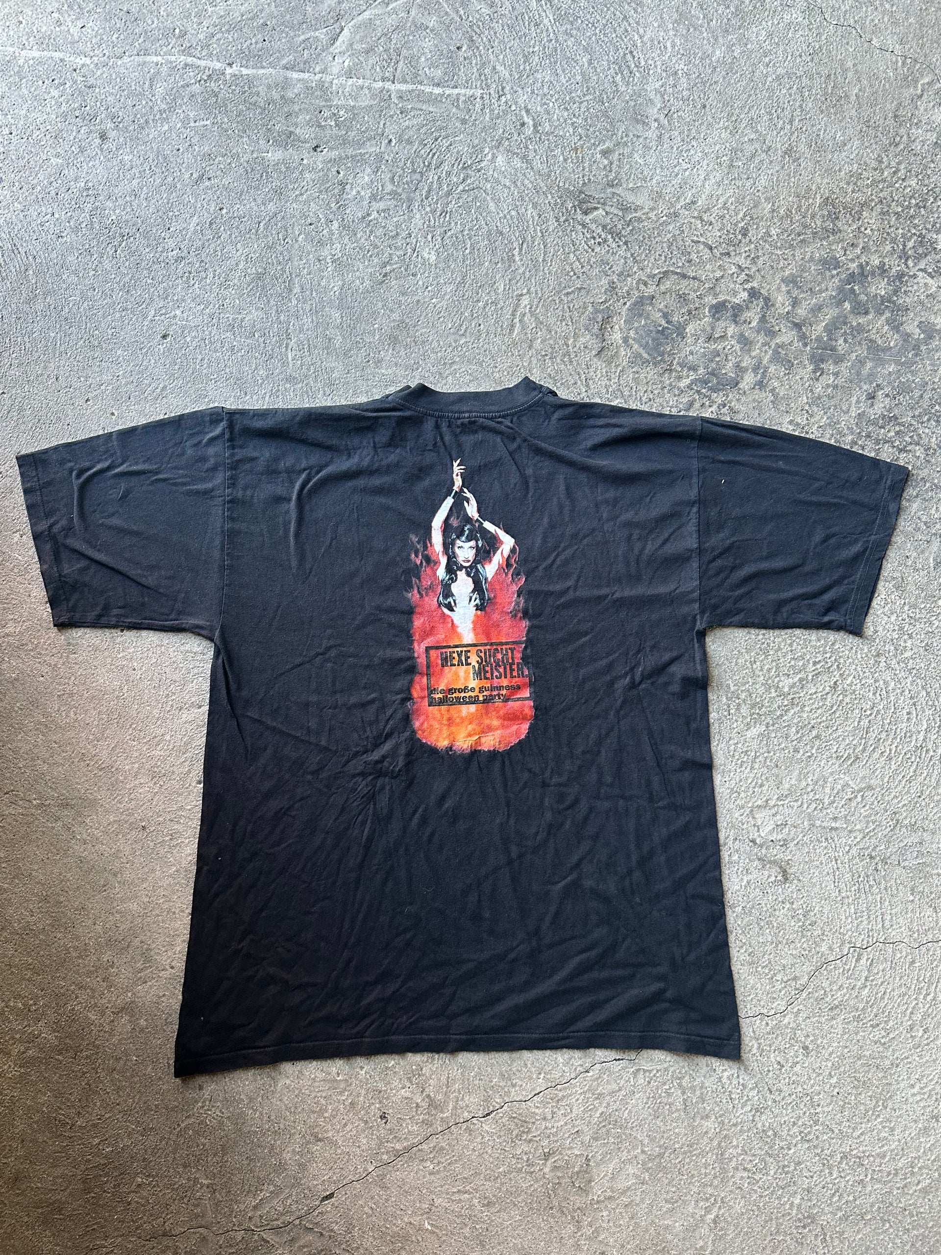 Guinness Halloween Party Vintage Tee 00s | Size XL