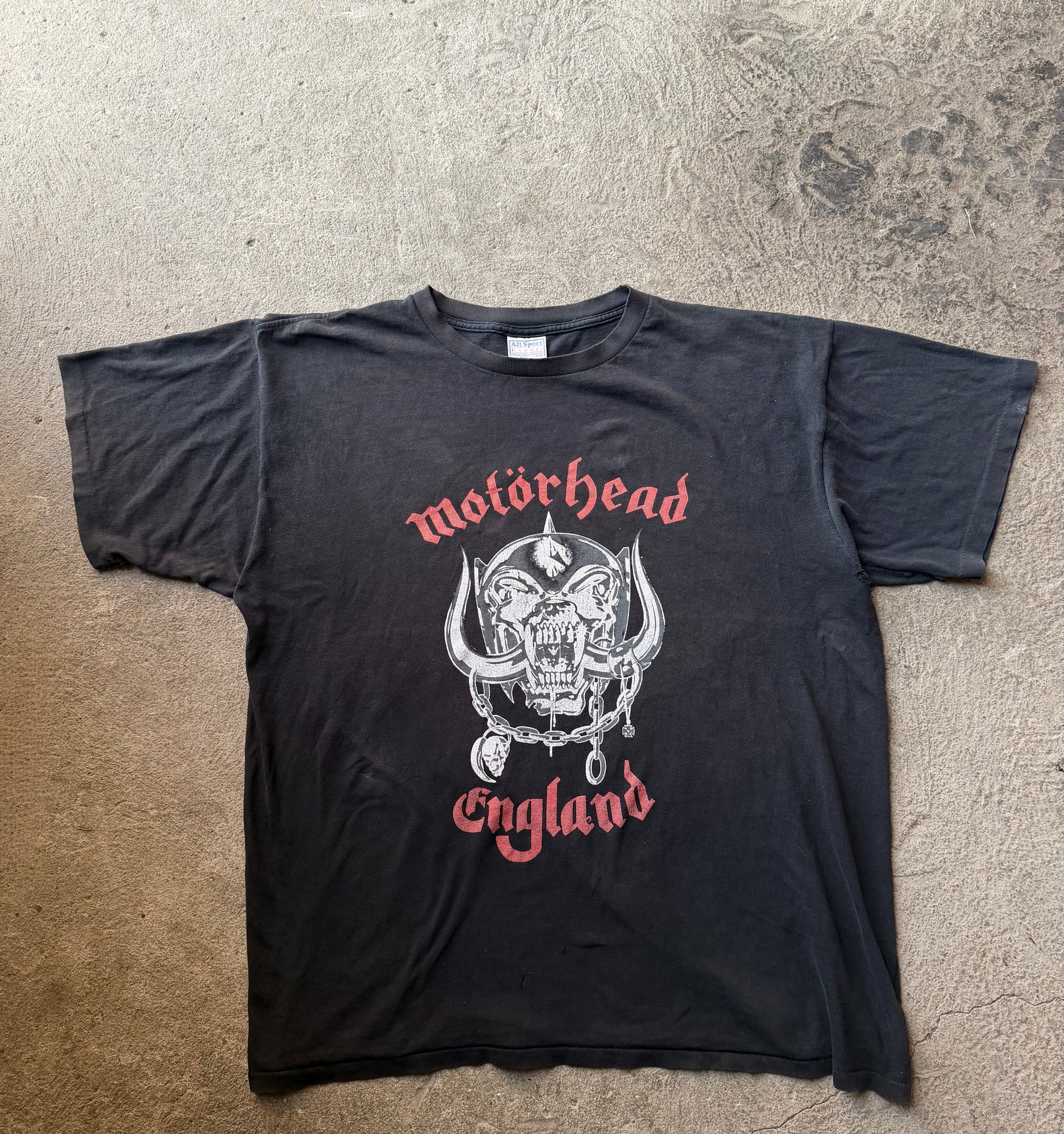 90s Motörhead “England” Tee | Size XL