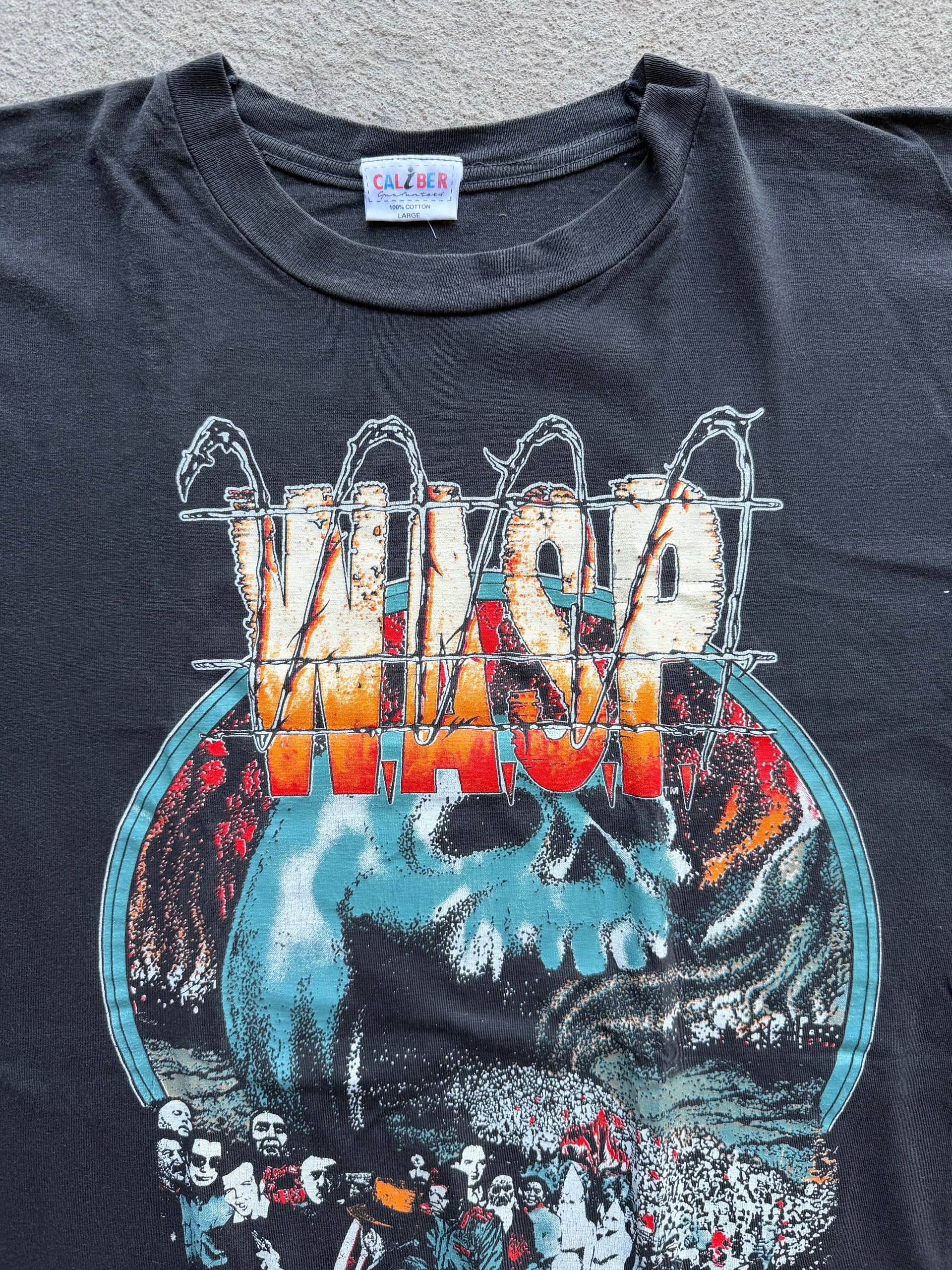 W.A.S.P. 1989 Headless European Tour Vintage Tee | Size L