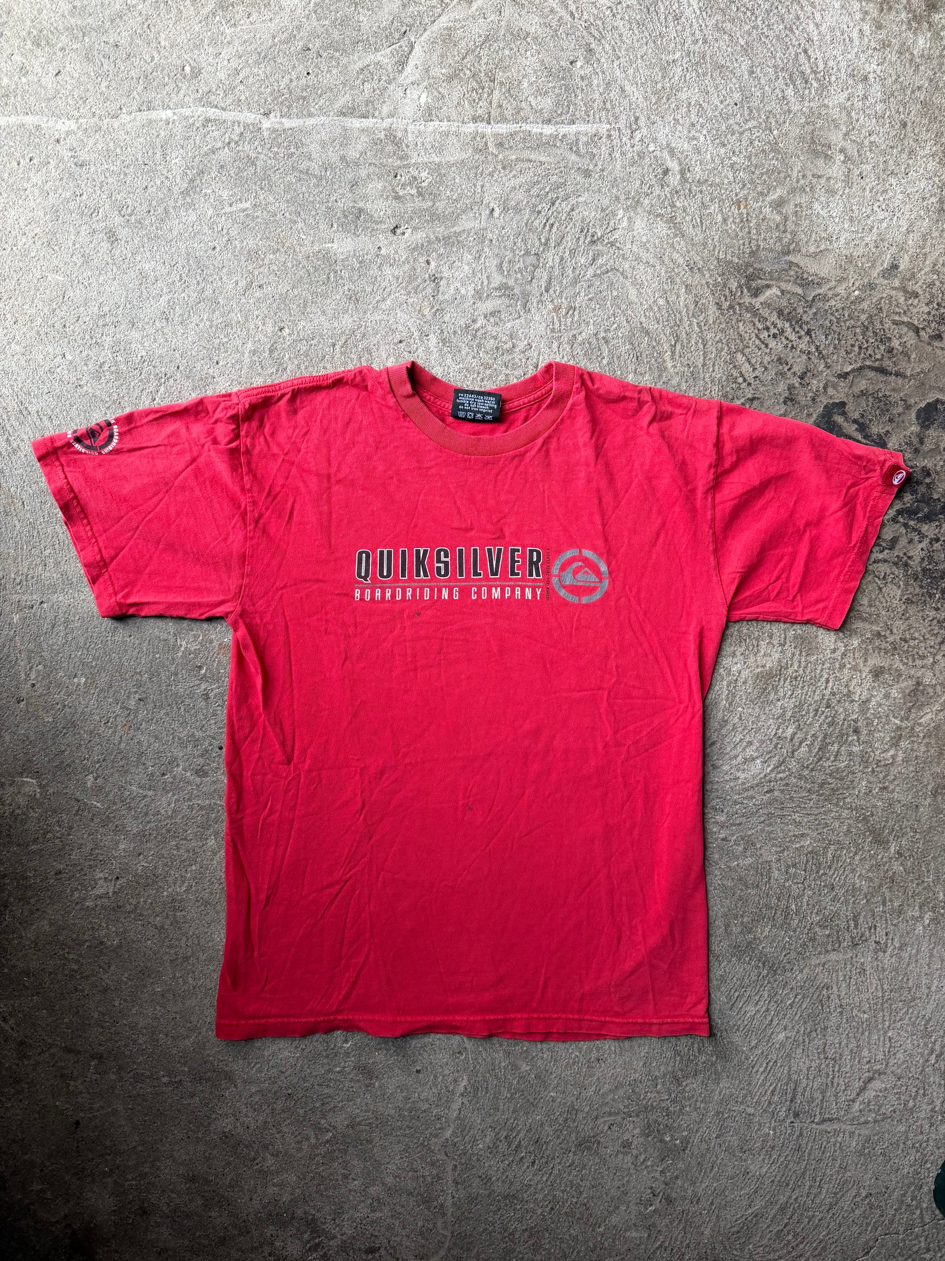 00s Quiksilver Boardriding Tee | S/M