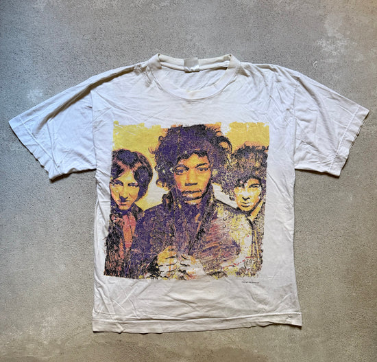 90s Jimi Hendrix Portrait T Shirt | Size XL