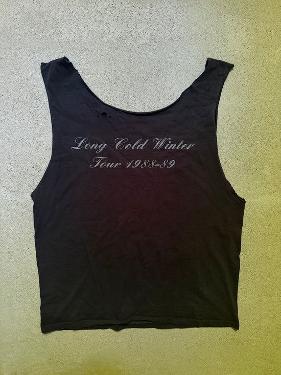 1980s Cinderella “Long Cold Winter Tour ” Cut-Off Tee | Size M