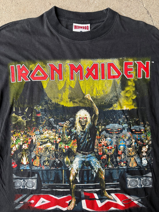 2000s Iron Maiden Paris Vintage Tee | Size L