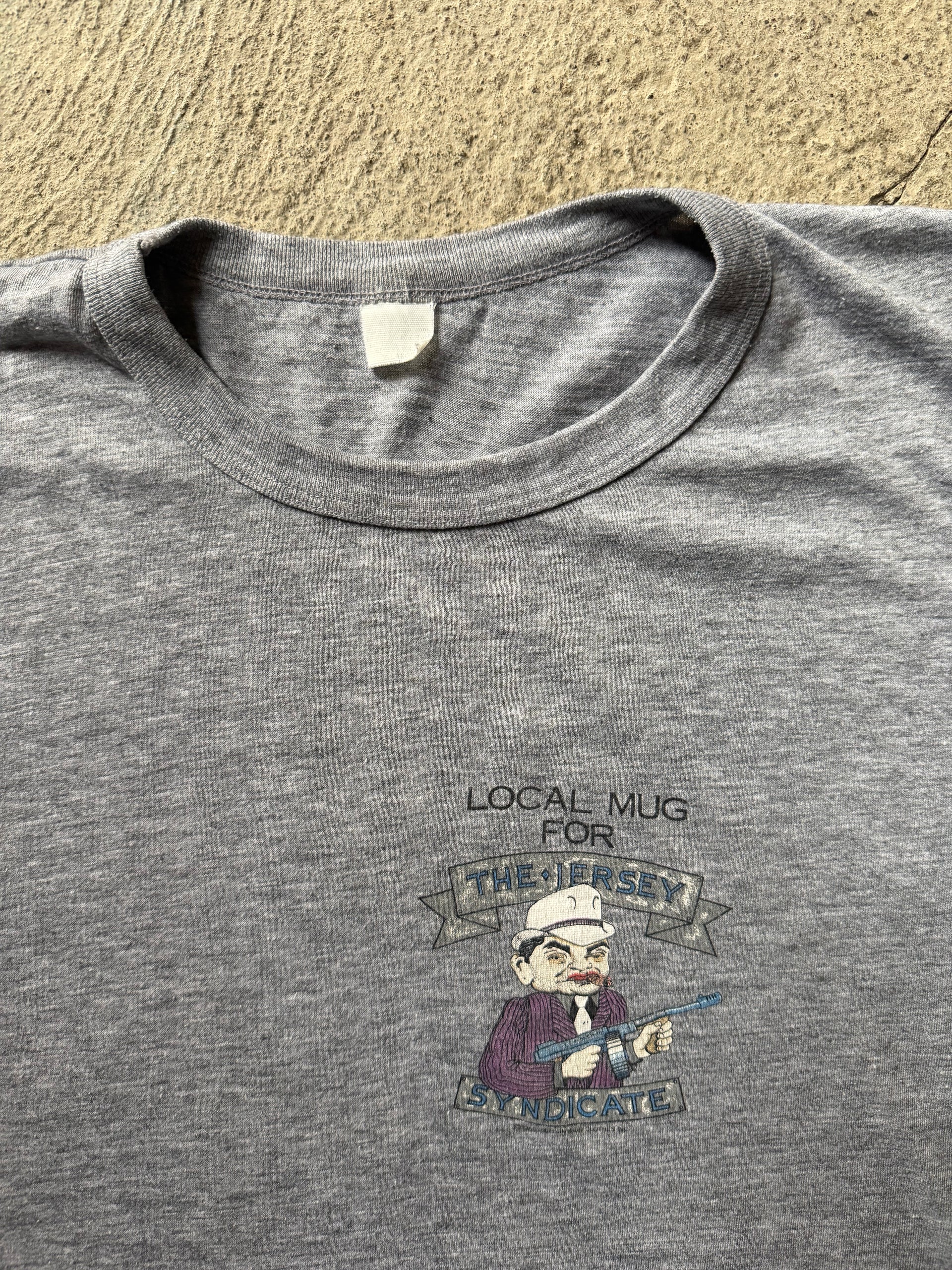 80s Bon Jovi The Jersey Syndicate “The Brotherhood” Vintage Tee 1989 | Size M/L