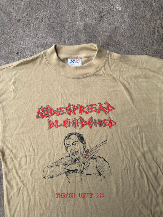 00s Widespread Bloodshed “Thrash Unit ZA” Vintage Tee | Size L