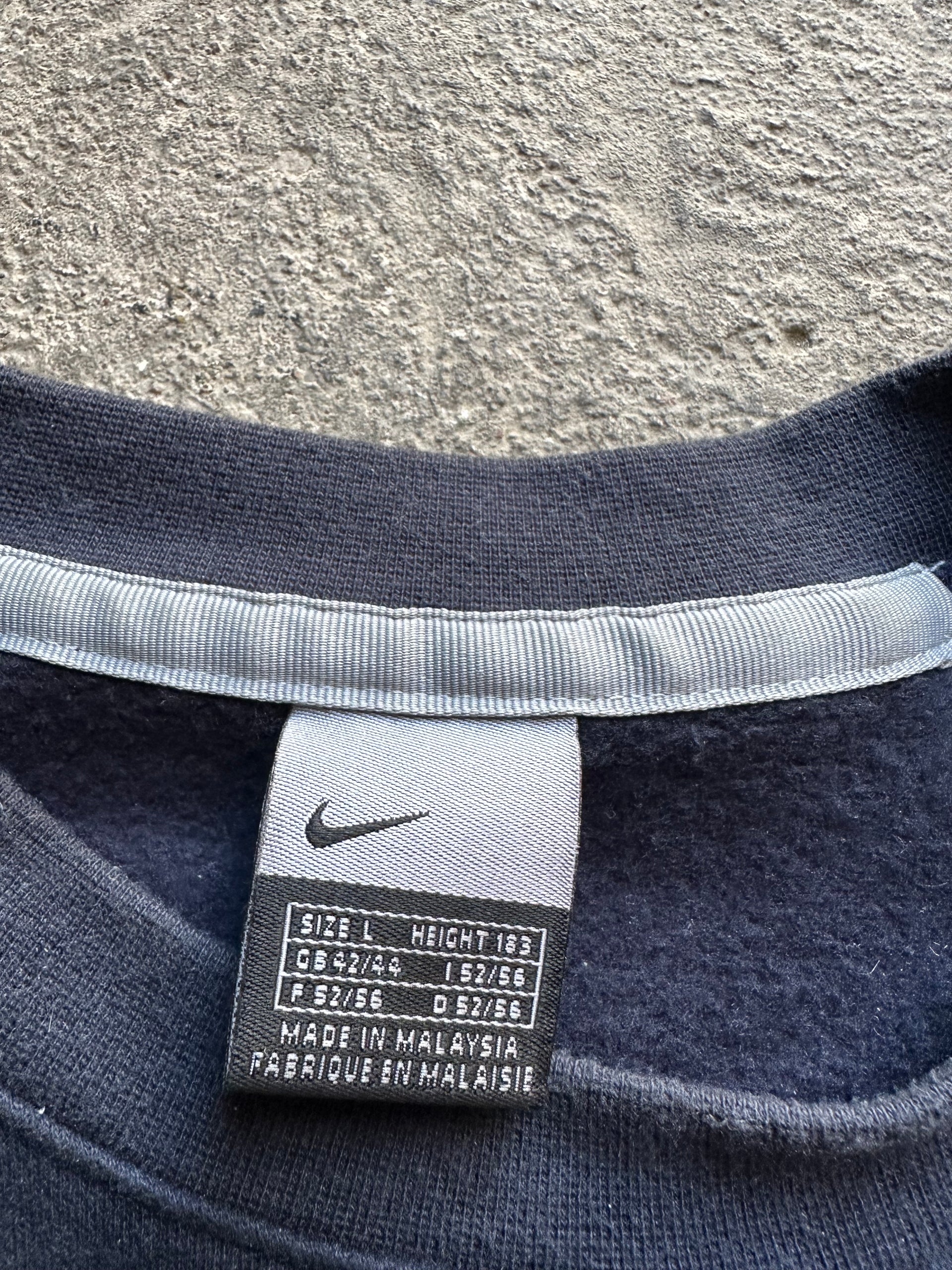 00s Nike Rare Swoosh Line Sweatshirt | Size L