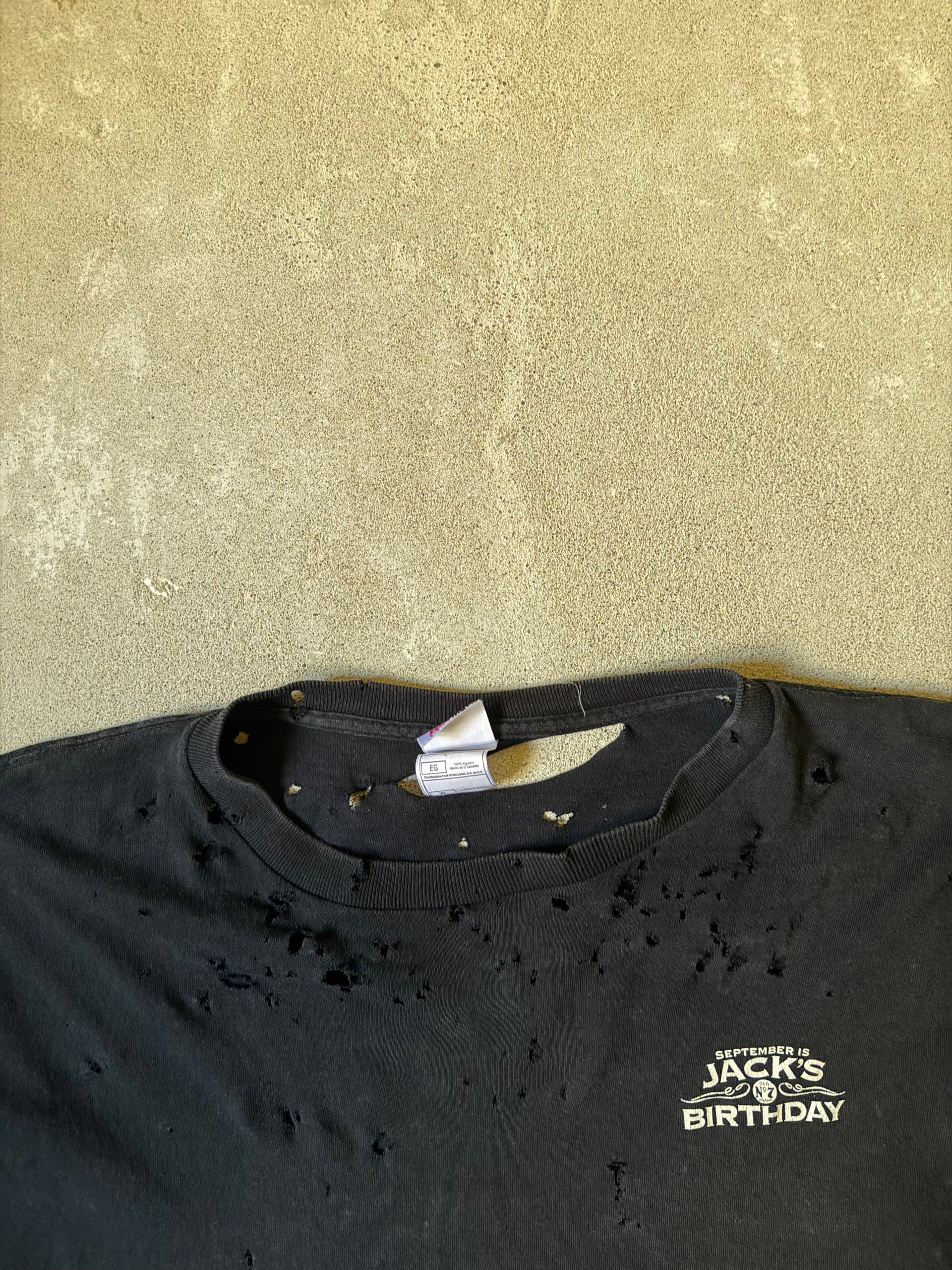 2000s Jack Daniel’s Distressed Tee | Size XL