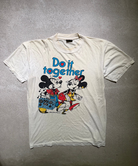 90s Mickey & Minnie Disney T-Shirt | Size XL