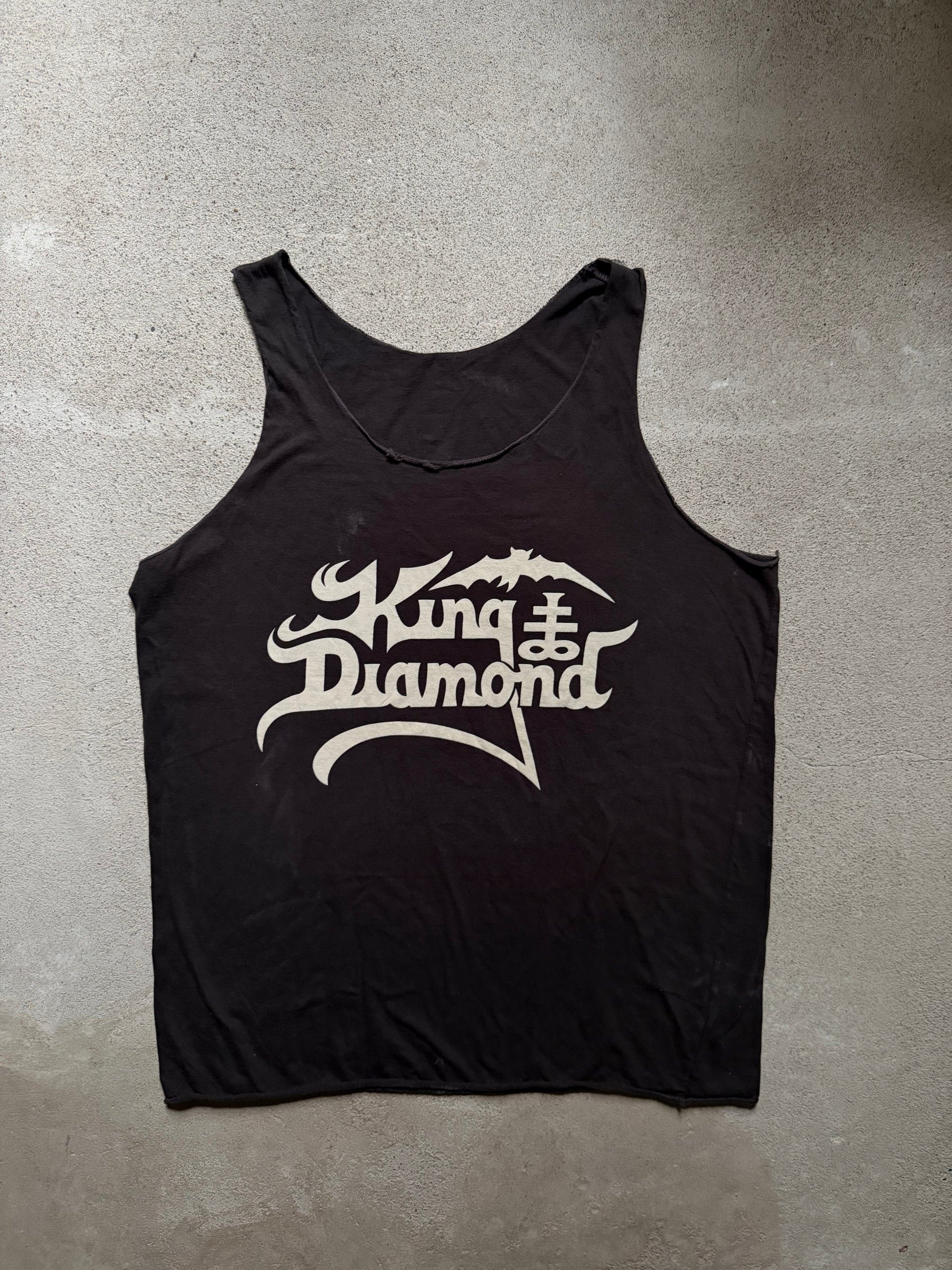 2000s King Diamond Cut off Tee | Size M