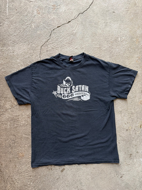 00s Ministry “Buck Satan & The 666 Shooters” Vintage Tee | Size L