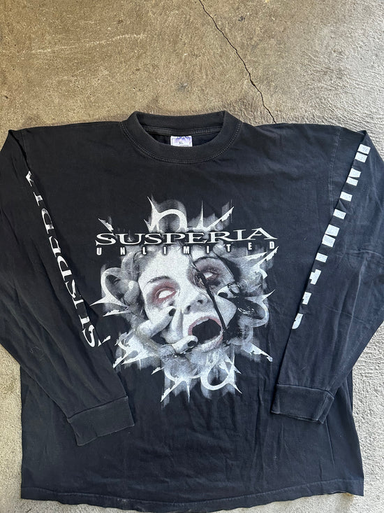 Susperia “Unlimited” Longsleeve 2004 | Official Band Merch | Size XL