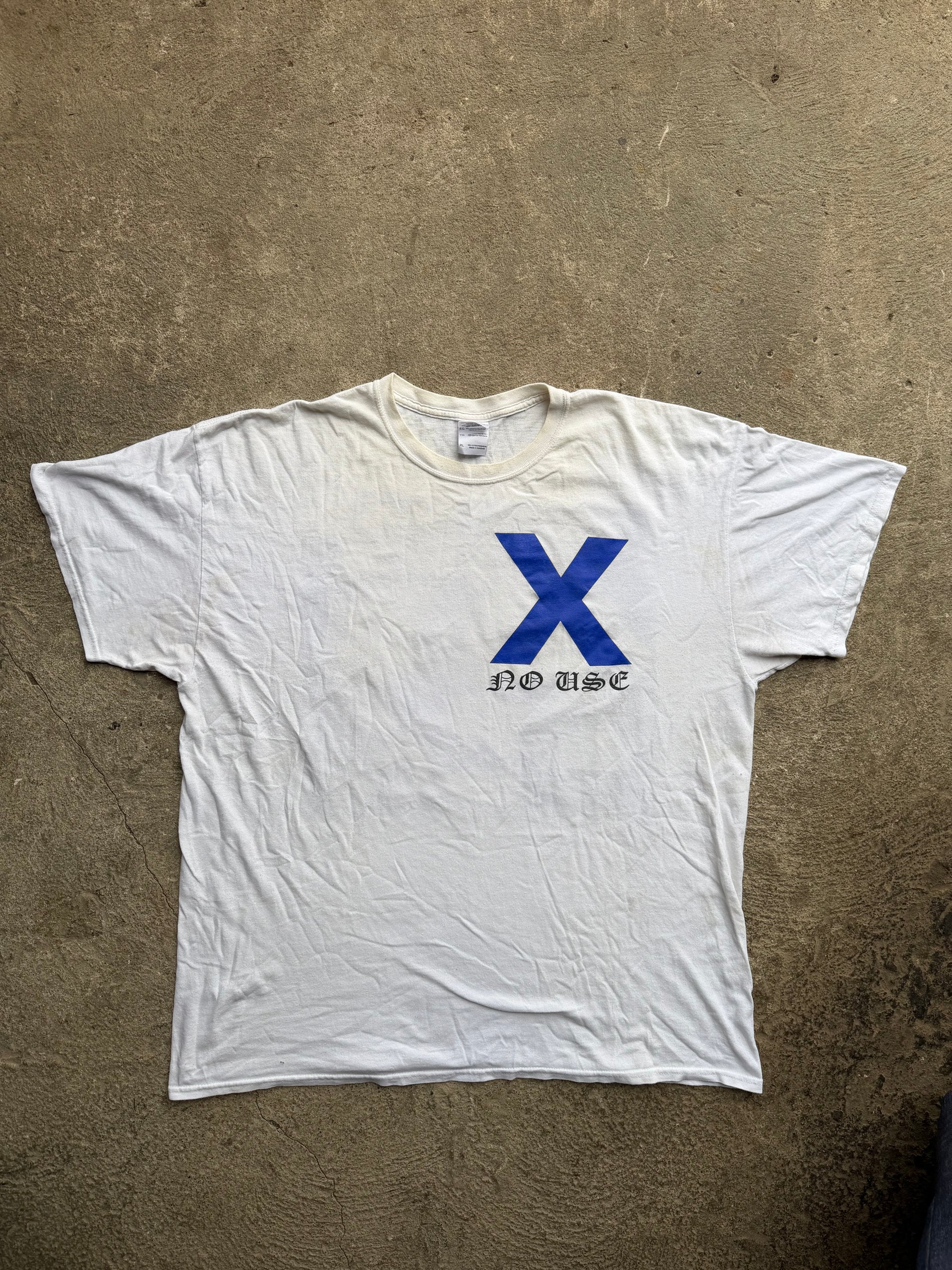 2010s Sectarian Violence “No Use” Tee | Size XL