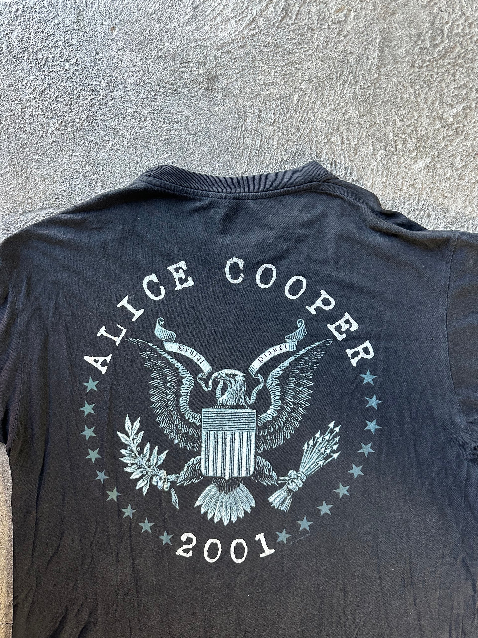 2001 Alice Cooper Elected Vintage Tee | Size XL