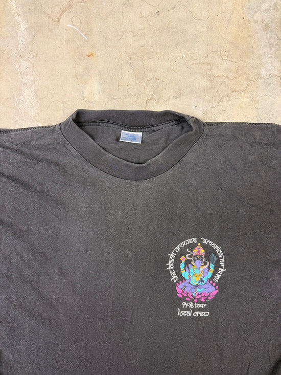 90s The Black Crowes Amorica Tour 1994–96 Local Crew Vintage T-Shirt | Size XL