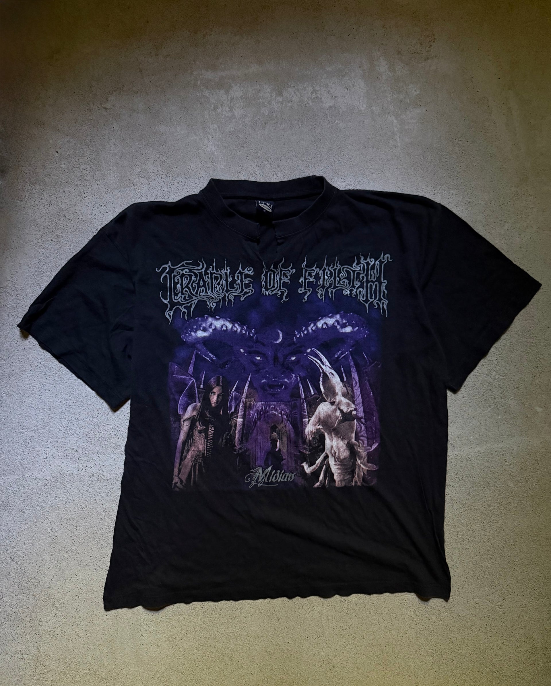2000s Cradle of Filth Midian Tour Tee | Size L