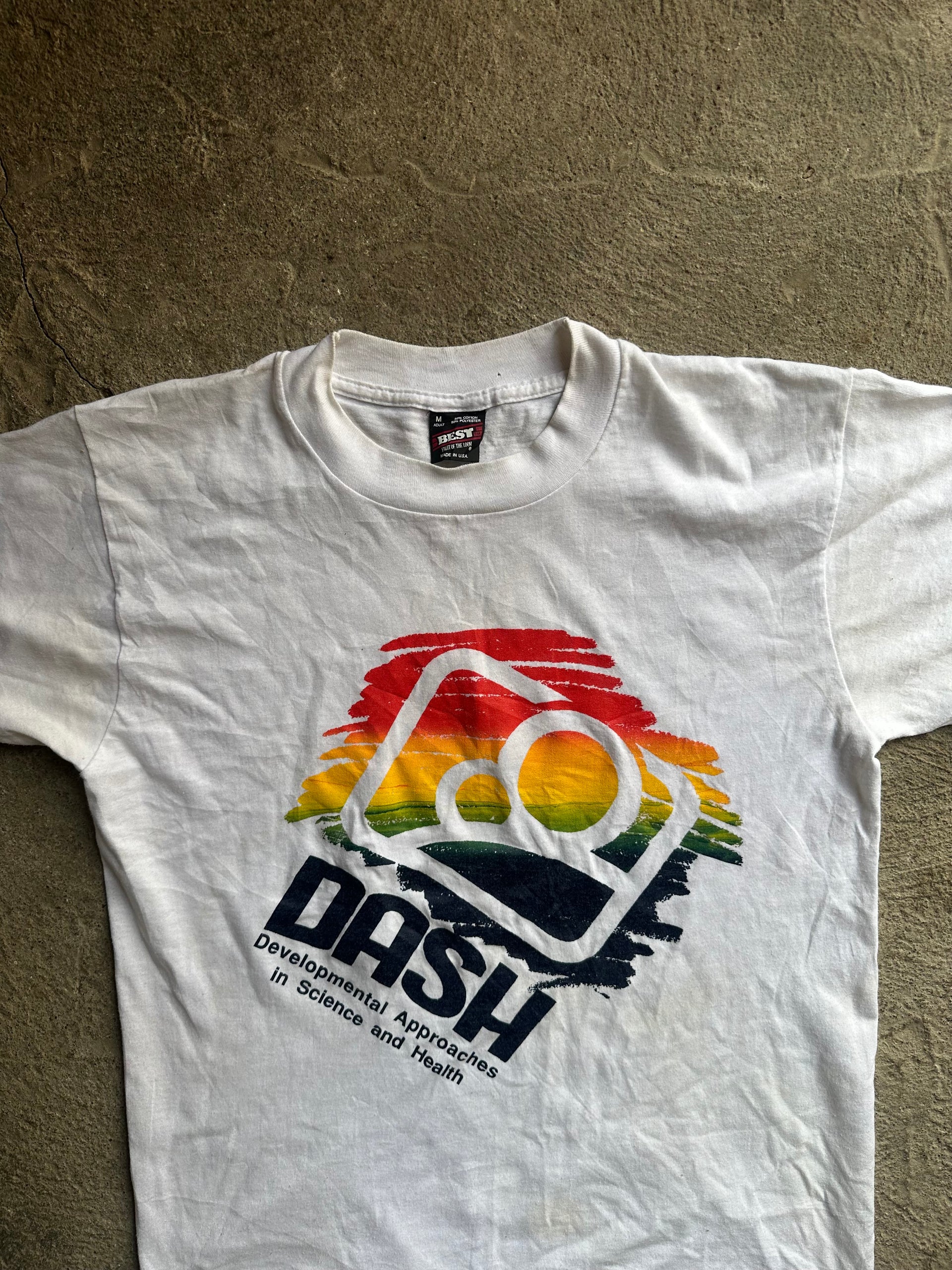 1990s DASH Nebraska Tee | Single Stitch | Size M