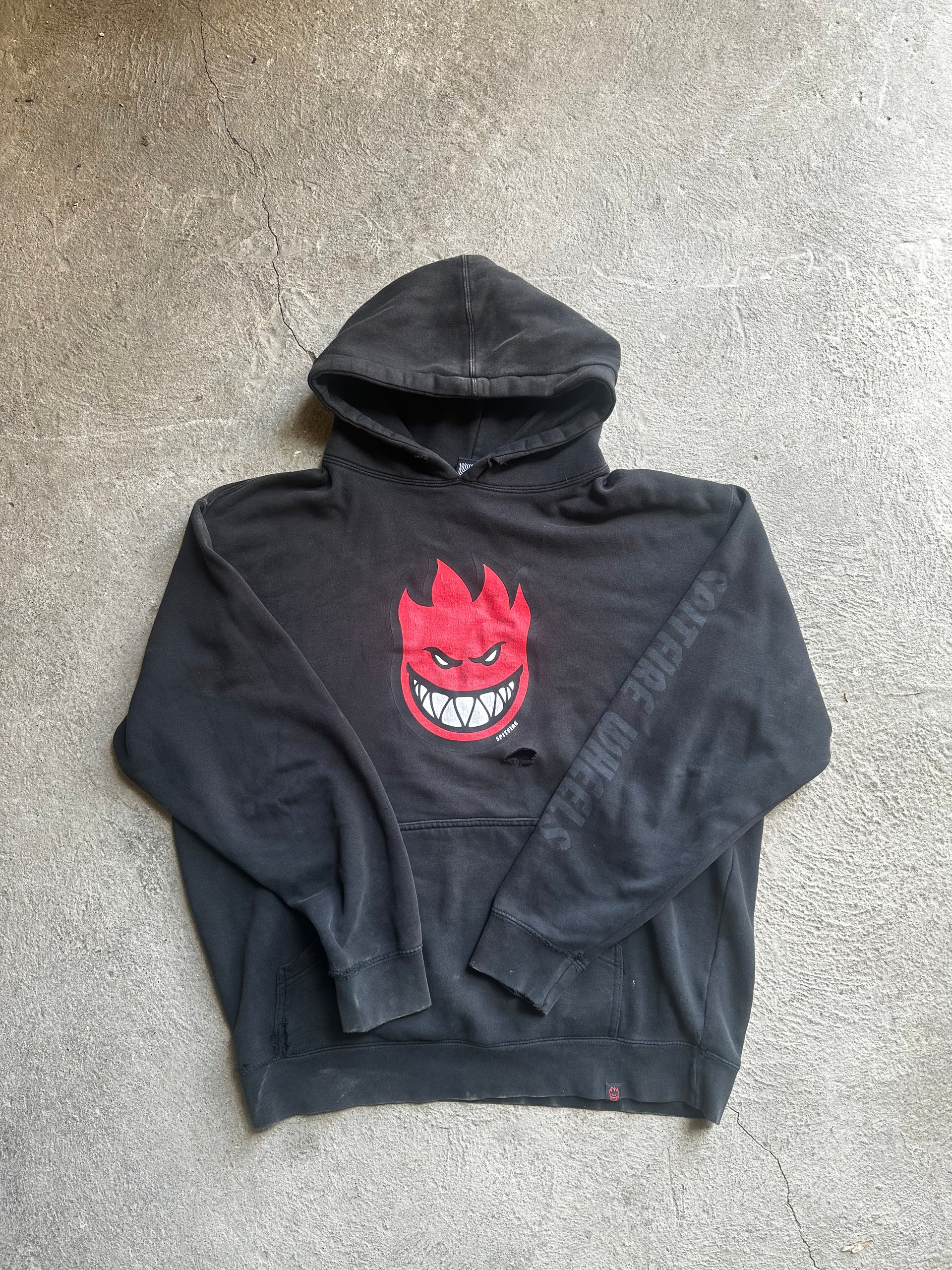 Spitfire Bighead Hoodie | Skate Destroy | Size XL