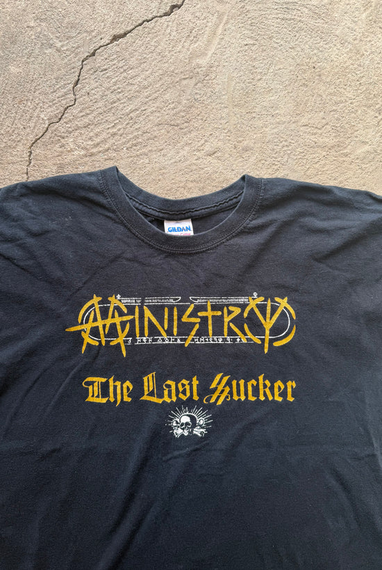 00s Ministry The Last Sucker Tour T-Shirt | Size L