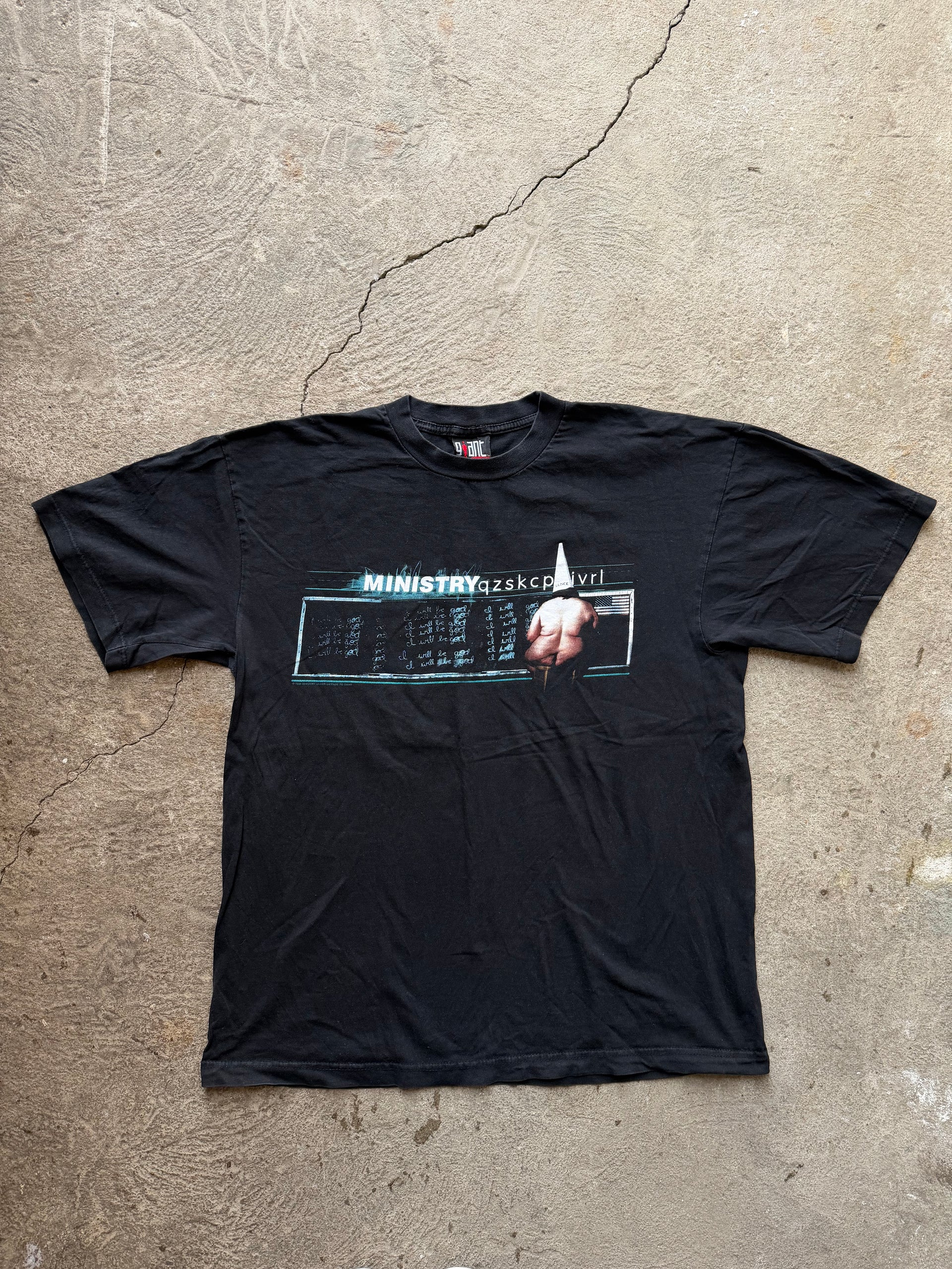 90s Ministry “Dark Side of the Spoon” Tour 1999 Vintage T-Shirt | Size L