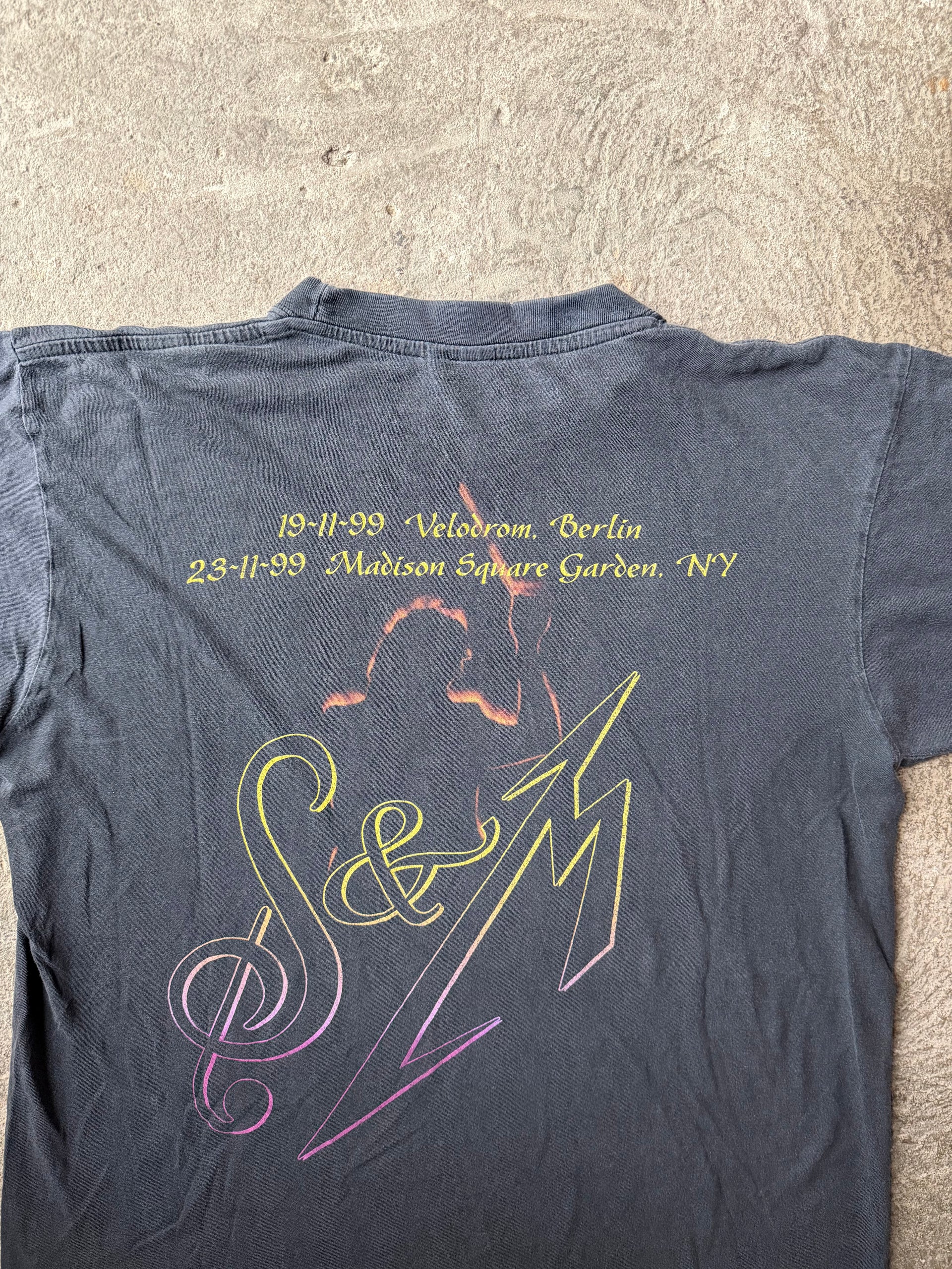 90s Metallica S&M 1999 Tour Tee | Size L