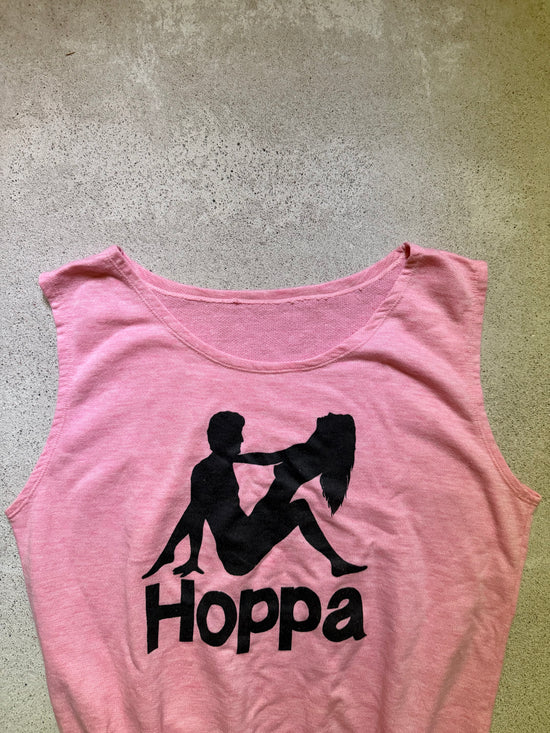 1980s Swedish Novelty “Hoppa” Sleeveless Sweatshirt | Size L